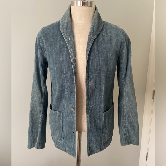 Visvim Artifact Coverall blue corduroy - Picture 3 of 16